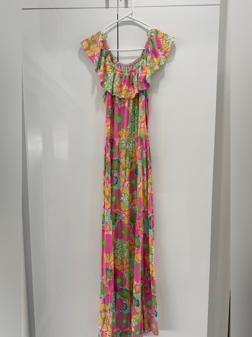 Lilly Pulitzer Pink Multi Floral Beach Cover-Up